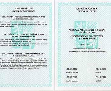 Kapitánský kurz za 3 dny, 2 dny, 1 den?