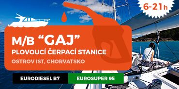Benzínka na Istu