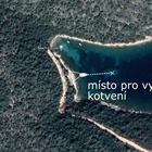 Tip na zátoku ke koupání a kotvení