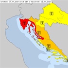 Meteoalarm pro Chorvatsko