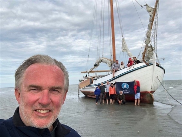 Plavba po Waddenzee, co je dry fall