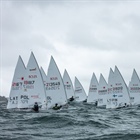 Kompletní dívčí pódium z 84. Warnemünder Woche