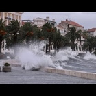 Moře zaplavilo chorvatské přístavy