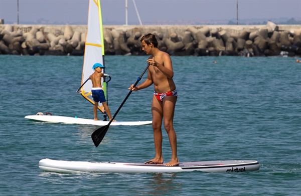 SUP Mistral Equipe v testu