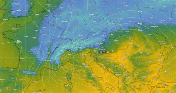 18°v Zadaru, na nule v Mariboru