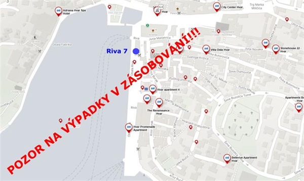 Potíže se zásobováním ve Hvaru