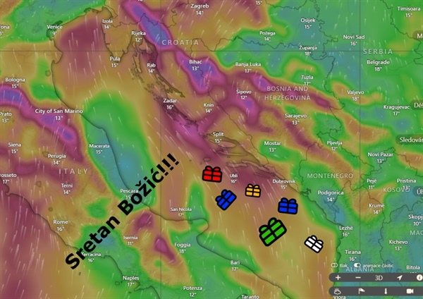 Jaké dary nosí jugo?