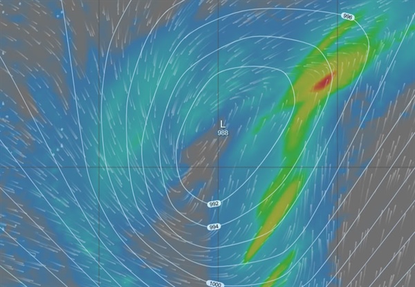 Proč v tlakové níži prší?