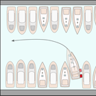 Nebezpečný přívěsný motor na zádi