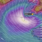 100 uzlů větru v kanálu La Manche
