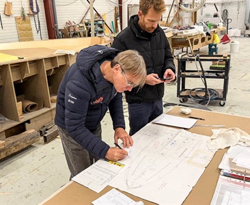 Milan Koláček staví novou Class40