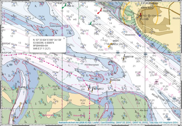 Freenauticalchart.net: oficiální data, chytré nástroje, vše zdarma