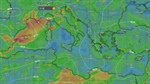 Nebezpečné počasí ve Středomoří 24h, 48h, 72h
